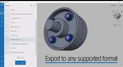 Free Online DWG to STL Converter .